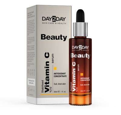 Day2Day Beauty Stabilised Vitamin C %10 Serum 30 Ml