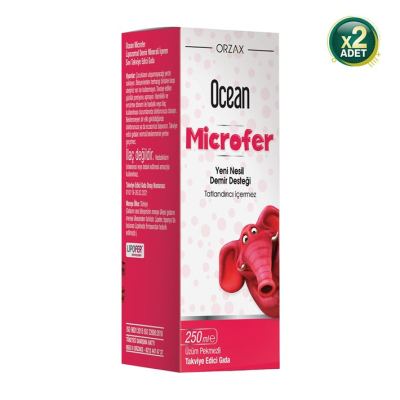Ocean Microfer Şurup 250 Ml 2 Adet