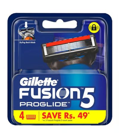 Gillette Fusion Proglide Yedek Tıraş Bıçağı 4lü