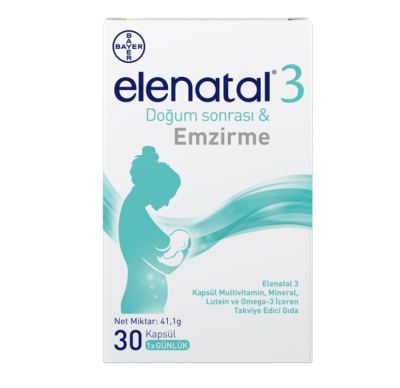 Elenatal 3 30 Kapsül