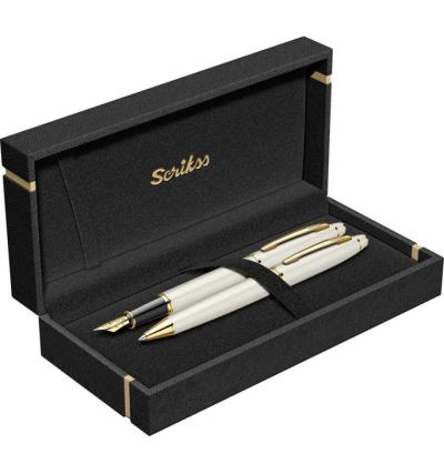 Scrikss WizDesign 35 Dolma Kalem + Tükenmez Kalem Set