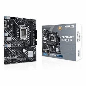 Prime H610m-e D4-csm Ddr4 (3200mhz)oc M.2 Vga/hdmi/dp Pcie 4.0 1700p Matx Anakart
