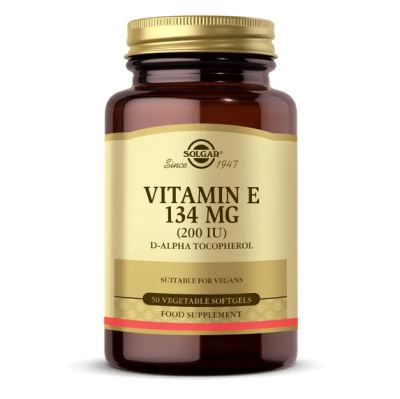 Solgar Vitamin E 200 Iu 50 Kapsül
