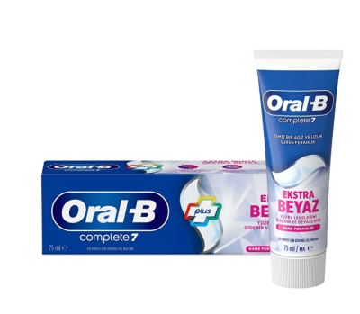 Oral-B Complete 7 Ekstra Beyaz Diş Macunu 75 ml