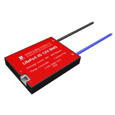 Daly Lifepo4 Bms 4S 12V 60A Lifepo4 Pil Için Ortak Portu Ile Su Geçirmez Bms