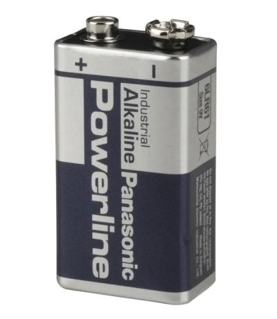 Panasonic Powerline 6Lr61 Industrial Alkaline 9V Pil