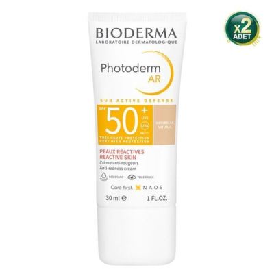 Bioderma Photoderm AR 30 Ml 50 Faktör Renkli Güneş Kremi 2 Adet