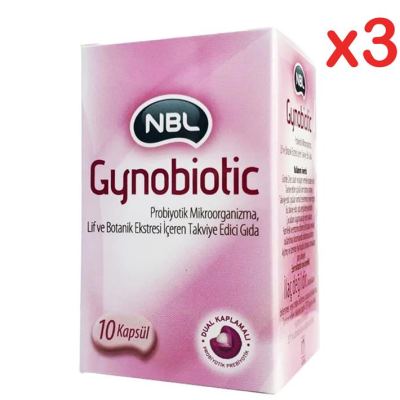 NBL Gynobiotic 10 Kapsül 3'Lü