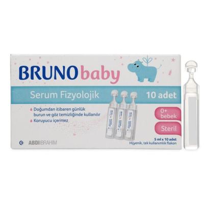 Bruno Baby 5 Ml 10'Lu Flakon Serum Fizyolojik