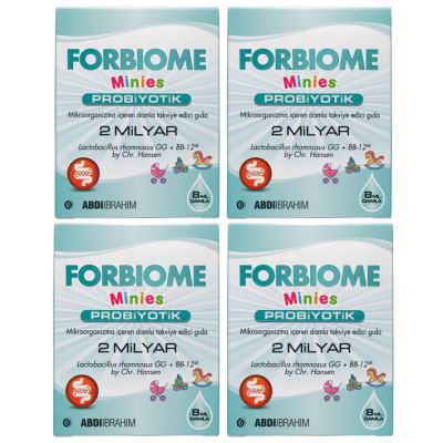 Forbiome Minies Probiyotik Damla 8 Ml 4 Adet