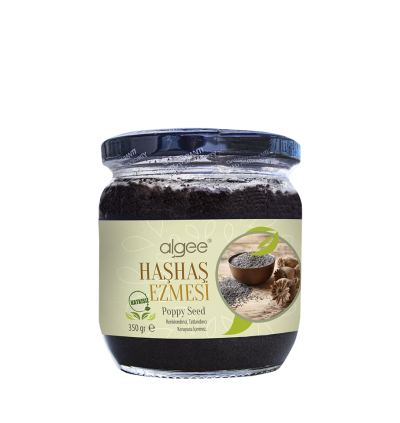 Algee Siyah Haşhaş Ezmesi 350 Gr