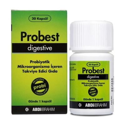 Probest Digestive Probiyotik 20 Kapsül