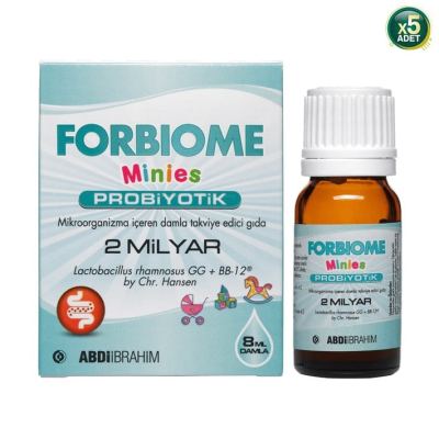 Forbiome Probiyotik Minies Damla 8 Ml 5 Adet - Abdi İbrahim