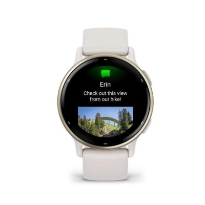 Garmin Vivoactive 5 - Fildişi Kayışlı Akıllı Saat