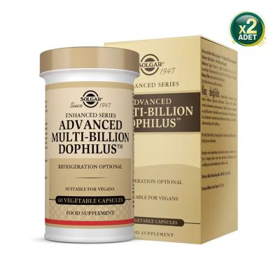 Solgar Advanced Multi-Billion Dophilus 60 Kapsül 2 Adet