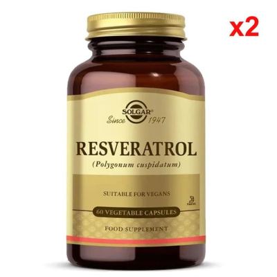 Solgar Resveratrol 60 Kapsül 2 Adet