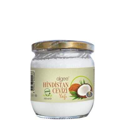 Algee Hindistan Cevizi Yağı Soğuk Sıkım 300 Ml