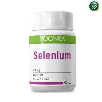 Vonka Voonka Selenium Içeren 90 Tablet - 3 Adet (270 Tablet)