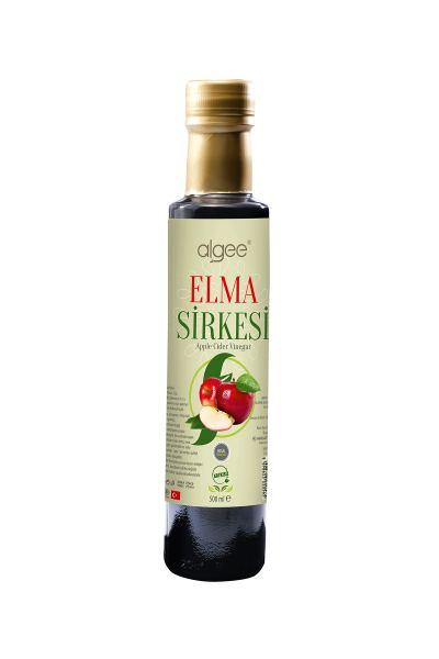 Algee Doğal Fermente Elma Sirkesi 500 Ml