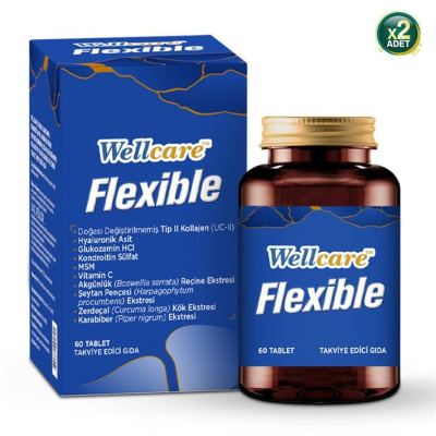 Wellcare Flexible 60 Tablet 2 Adet