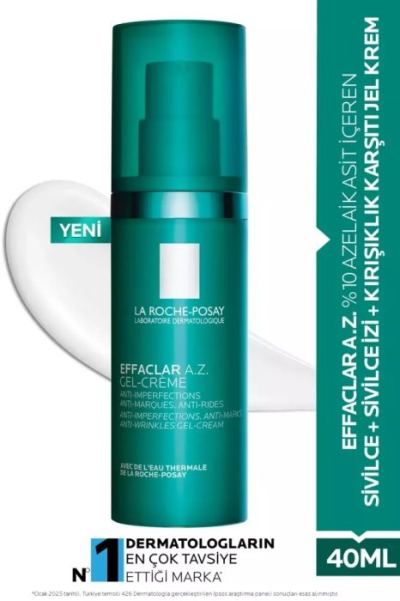 La Roche-Posay Effaclar A.z. Gel Krem 40 Ml