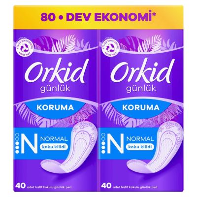 Orkid Günlük Koruma Günlük Ped Normal 80'li