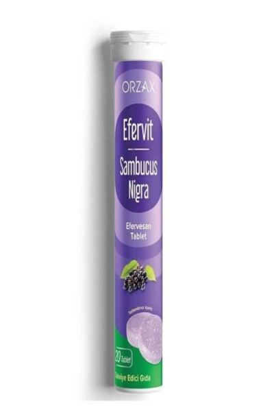 Efervit Sambucus Nigra 20 Efervesan Tablet