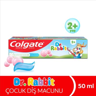 Colgate Dr. Rabbit Bubblegum Çocuk Diş Macunu 50 ml