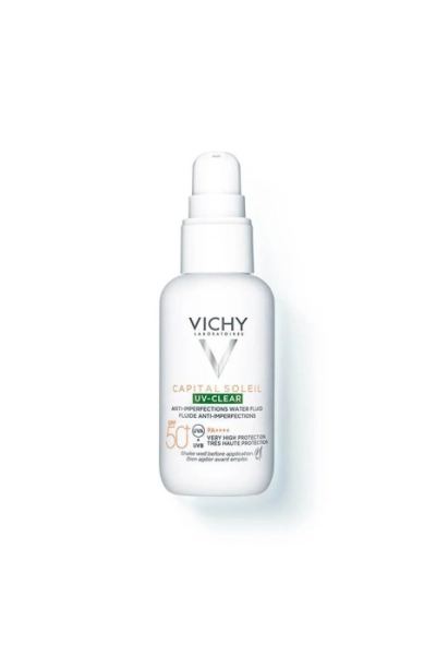 Vichy Capital Soleil Uv Clear Anti-Imperfections Fluid Spf50 40Ml