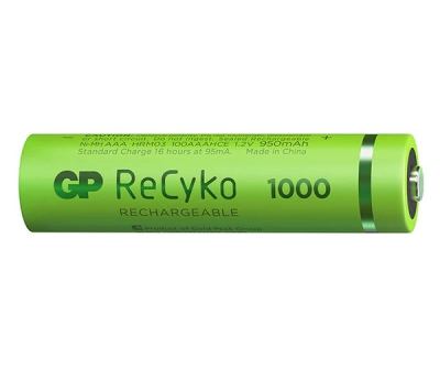 Gp Recyko Battery 950Mah Aaa (1000 Series, 2 Battery Pack)