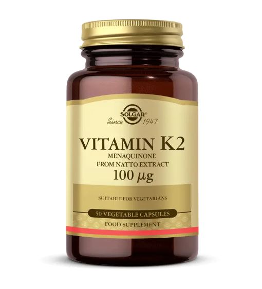 Solgar Vitamin K2 Mk-7 From Natto Extract 100 Mcg 50 Kapsül