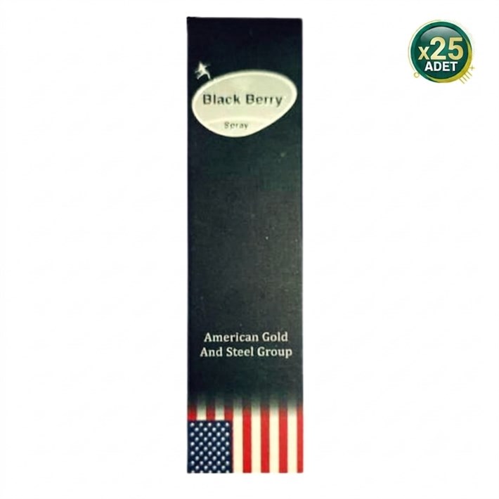 Black Berry Geciktirici Masaj Spreyi 25 Ml 25 Adet