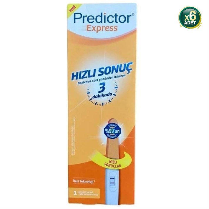 Predictor Express Erken Gebelik Testi 6 Adet