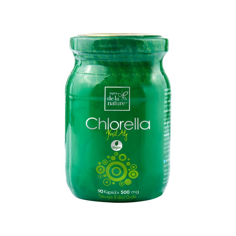 Aqua De La Nature Chlorella Bitkisel Kapsül 500 Mg X 90 Adet