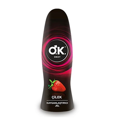 Okey Çilek Kayganlaştırıcı Jel 50 ml