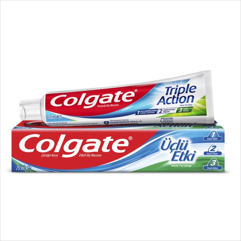 Colgate Üçlü Etki Diş Macunu 75 ml