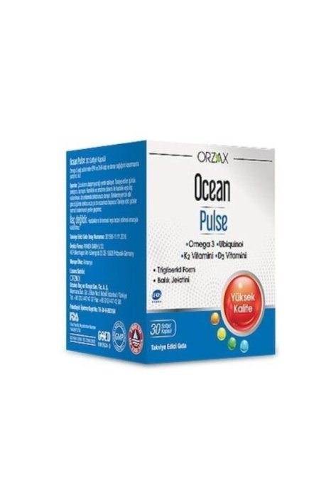 Ocean Pulse 30 Kapsül Balık Yağı