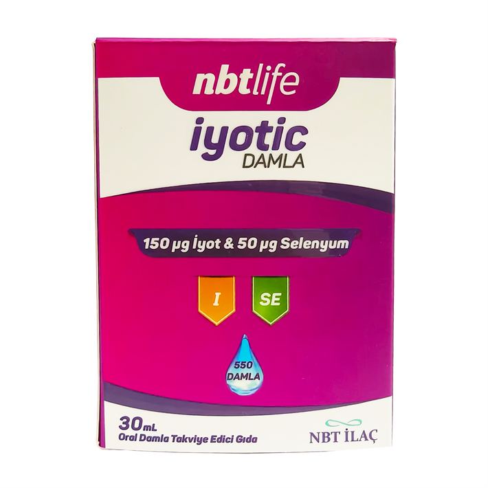 Nbt Life İyotic Damla Takviye Edici Gıda 30 Ml