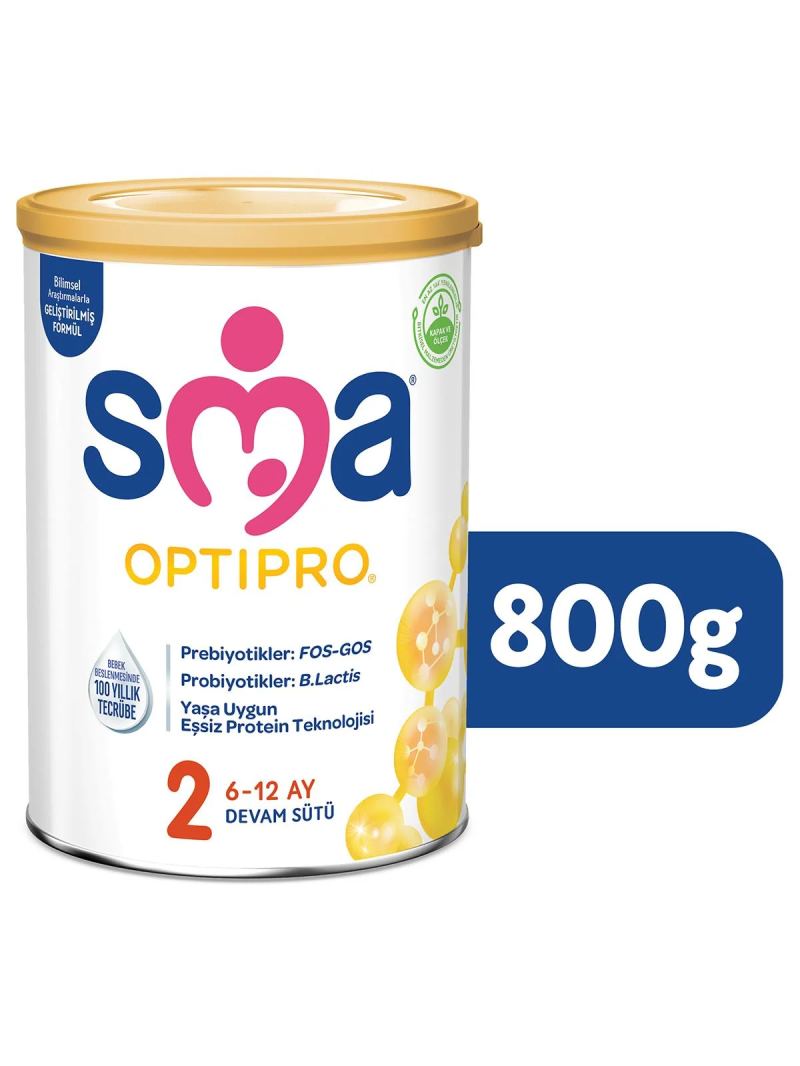 Sma Optıpro Probıyotık 6-12 Ay Bebek Devam Sütü 800gr - Standart