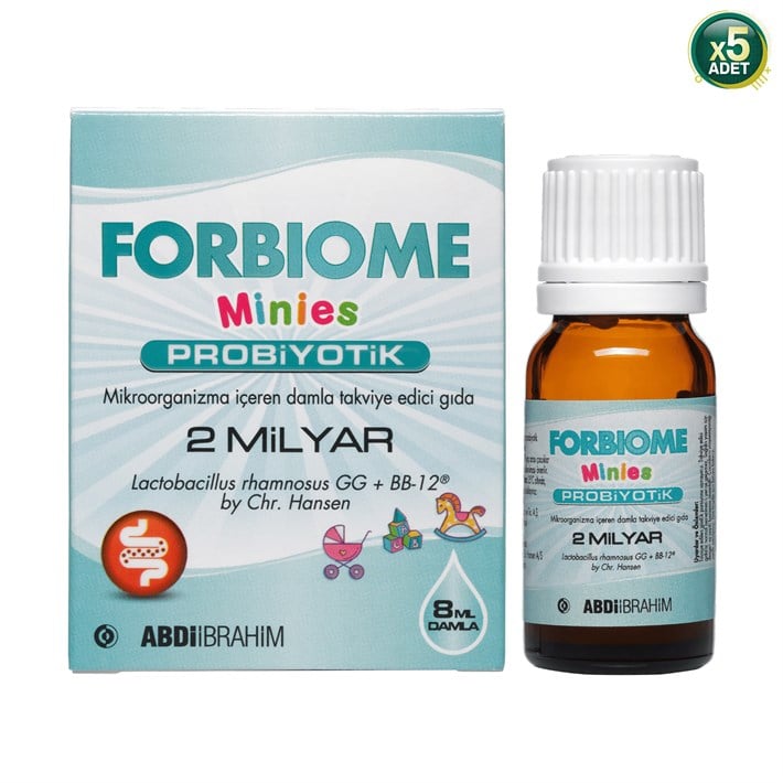 Forbiome Probiyotik Minies Damla 8 Ml 5 Adet - Abdi İbrahim
