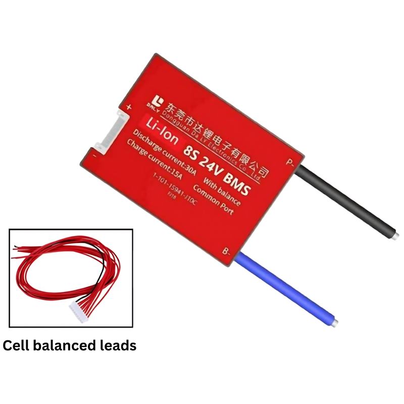 Daly Lifepo4 Bms 8S 30A Balansli - Şarj Devresi̇