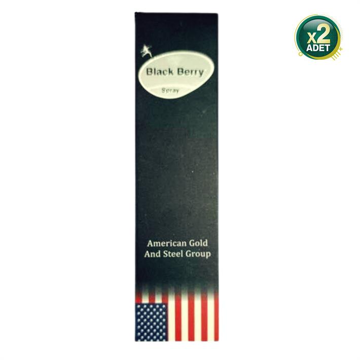 Black Berry Geciktirici Sprey 25 Ml 2 Adet