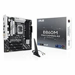 B860m Max Gaming Ax Wifi Ddr5 (8666mhz)oc M.2 Dp/usb-c Pcie 5.0 1851p Matx Anakart