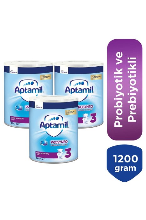 Aptamil Prosyneo 3 400gr Çocuk Devam Sütü 3 Adet