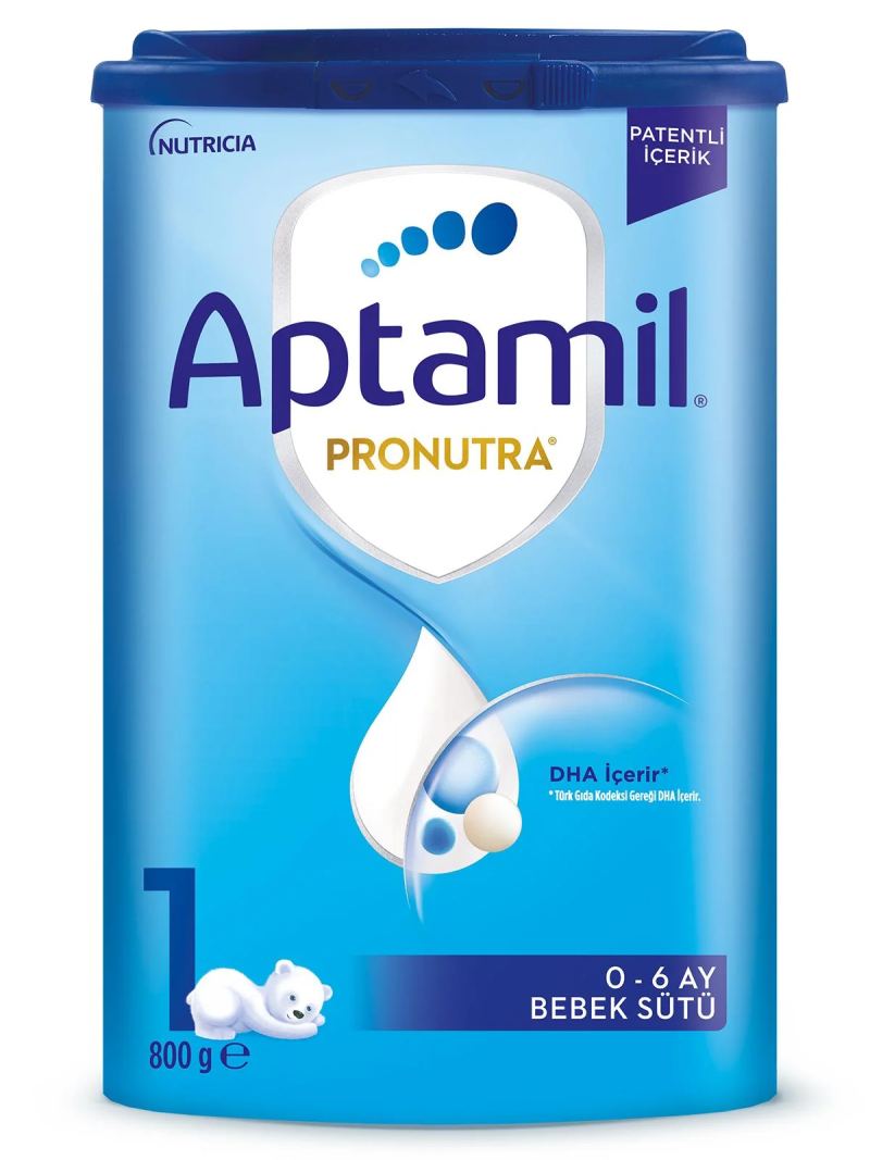 Aptamil 1 Bebek Sütü 800 g 0-6 Ay Akıllı Kutu - Standart