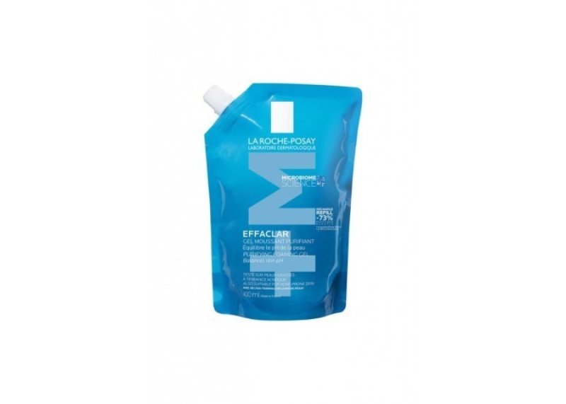 La Roche Posay Effaclar Yağlı Ciltler İçin Yüz Temizleme Jeli Refill 400 Ml