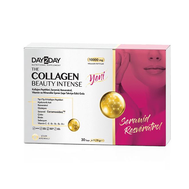 Day2Day The Collagen Beauty Intense 10000 Mg 30 Şase Çilek