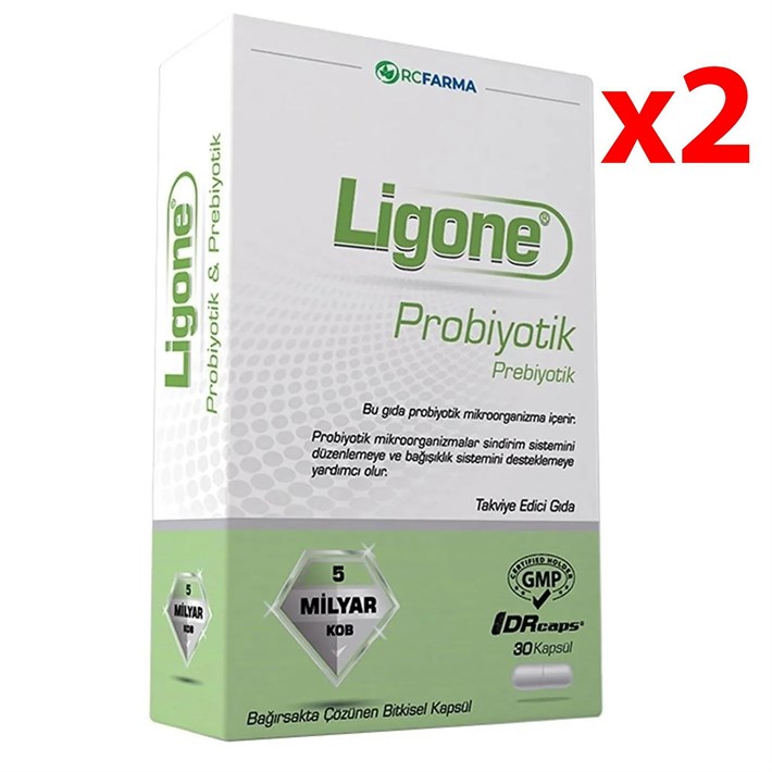 Ligone Probiyotik 30 Kapsül 2'Li