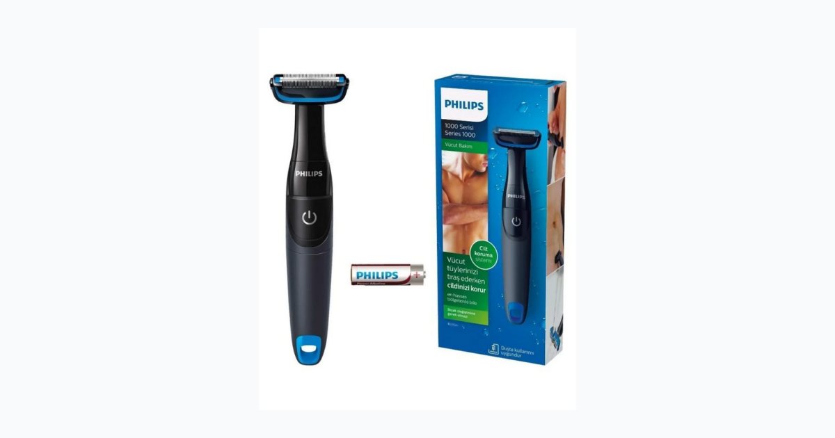 Philips 1000 Series Bg1024/15 Tahriş Karşıtı Ve Lazer Öncesi Kullanım Vücut Tıraş Makinesi