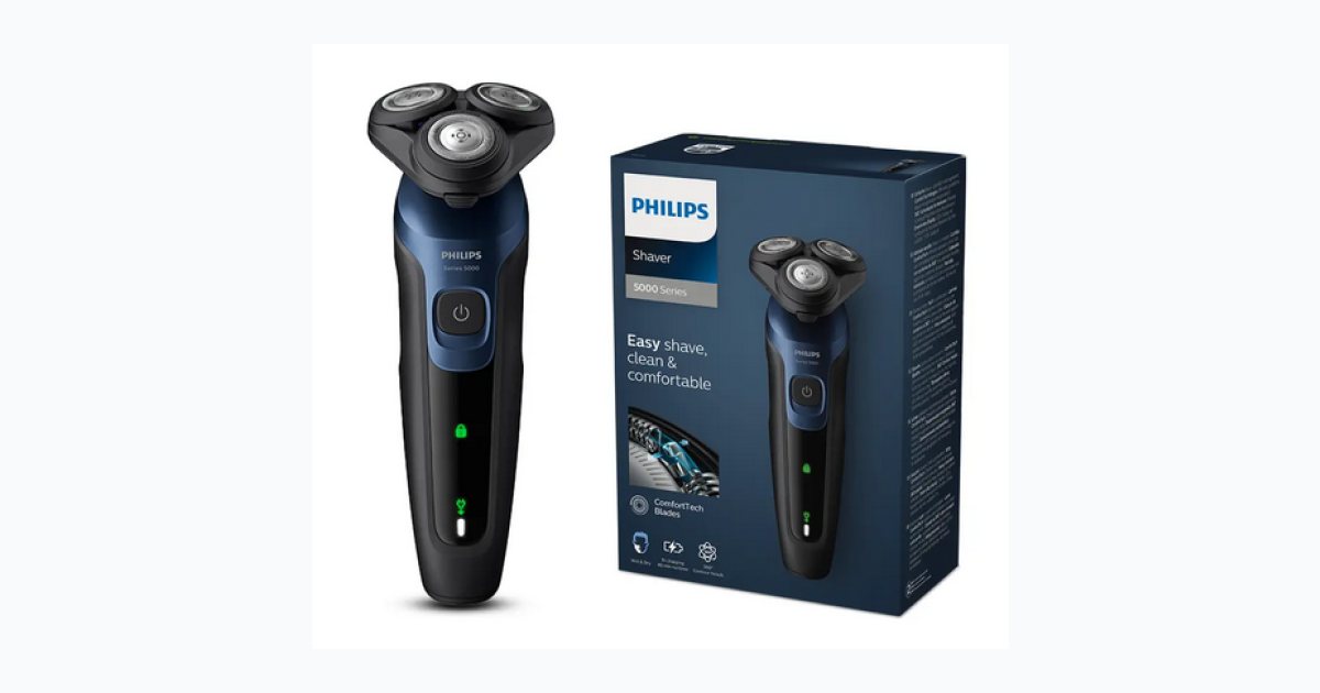 Philips 5000 Serisi Sinek Kaydı Tıraş Makinesi S5445/03 Islak-Kuru